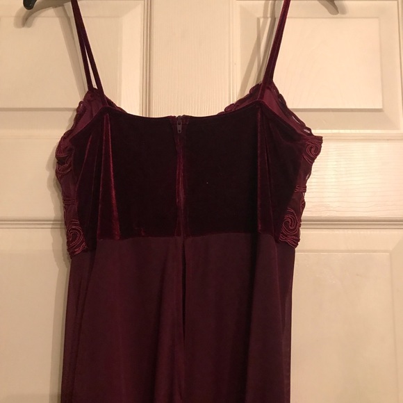 Vintage sheer velvet dress - Picture 7 of 7